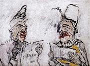 James Ensor The Grotesque Singers oil painting